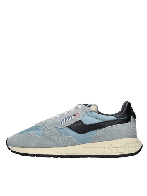 Sneakers in pelle camoscio e tessuto AUTRY | WWLM HN09AZZURRO-NERO